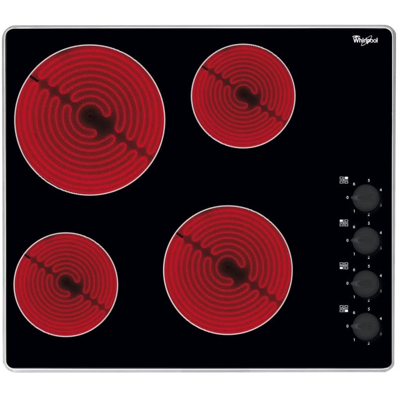 60cm Electric 4 Zone Rotary Control Ceramic Hob