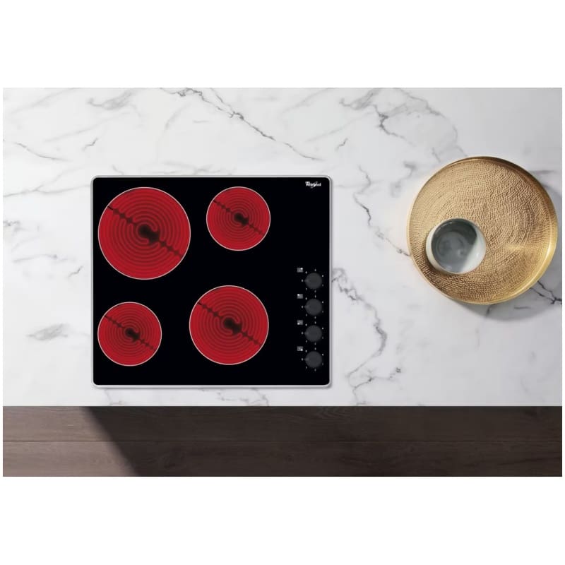 60cm Electric 4 Zone Rotary Control Ceramic Hob - Image 2